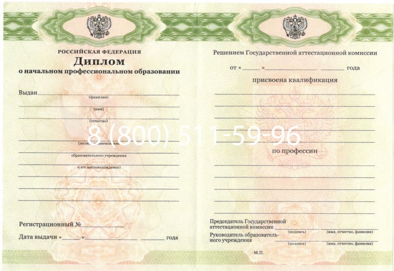 Купить Диплом о начальном образовании  2010-2024 годов в Кемерово